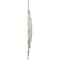 Ekena Millwork Orleans Ceiling Medallion (Fits Canopies up to 8 1/4"), 38 3/8"OD x 6 5/8"ID x 2 7/8"P, Flash Blue CM38OLFBS - alternate 2